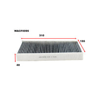 Wesfil CABIN FILTER RCA293P CITROEN/PEUGEOTWACF0095