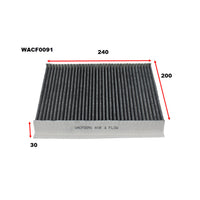 Wesfil CABIN FILTER RCA179P HONDAWACF0091