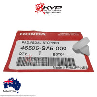 HONDA OEM BRAKE PEDAL PAD STOPPER