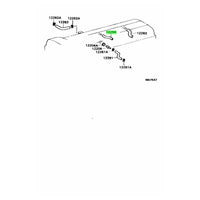 TOYOTA OEM VENTILATION HOSE NO.4 12264-46010