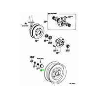 TOYOTA OEM AE86 Levin/Trueno/Sprinter Front wheel bearing Cap 43514-20010