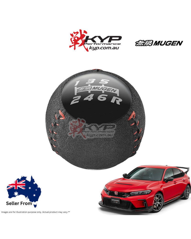 MUGEN ALCANTARA SHIFT KNOB 6 SPEED HONDA CIVIC TYPE R FL5 FK8 FD2 FN2