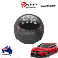 MUGEN ALCANTARA SHIFT KNOB 6 SPEED HONDA CIVIC TYPE R FL5 FK8 FD2 FN2