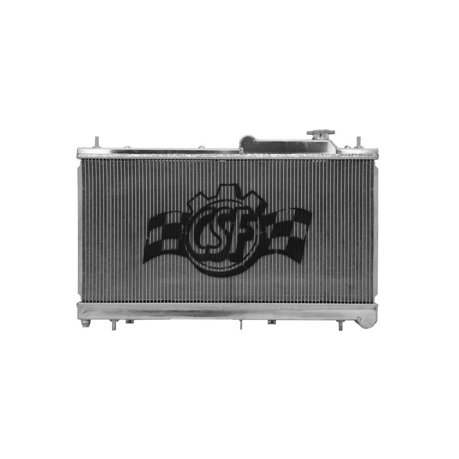 CSF Racing 1-Row 31mm Ultra High Performance Aluminium Radiator - Raw for Subaru WRX/STI 08-21/FXT 08-13/LGT 04-09