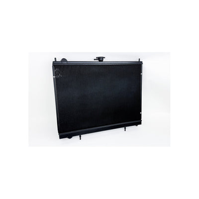 CSF Racing 2-Row 42mm Race Spec Aluminium Radiator Black - OPEN BOX SPECIAL for Nissan Skyline R34 GT-R (RB26DETT)