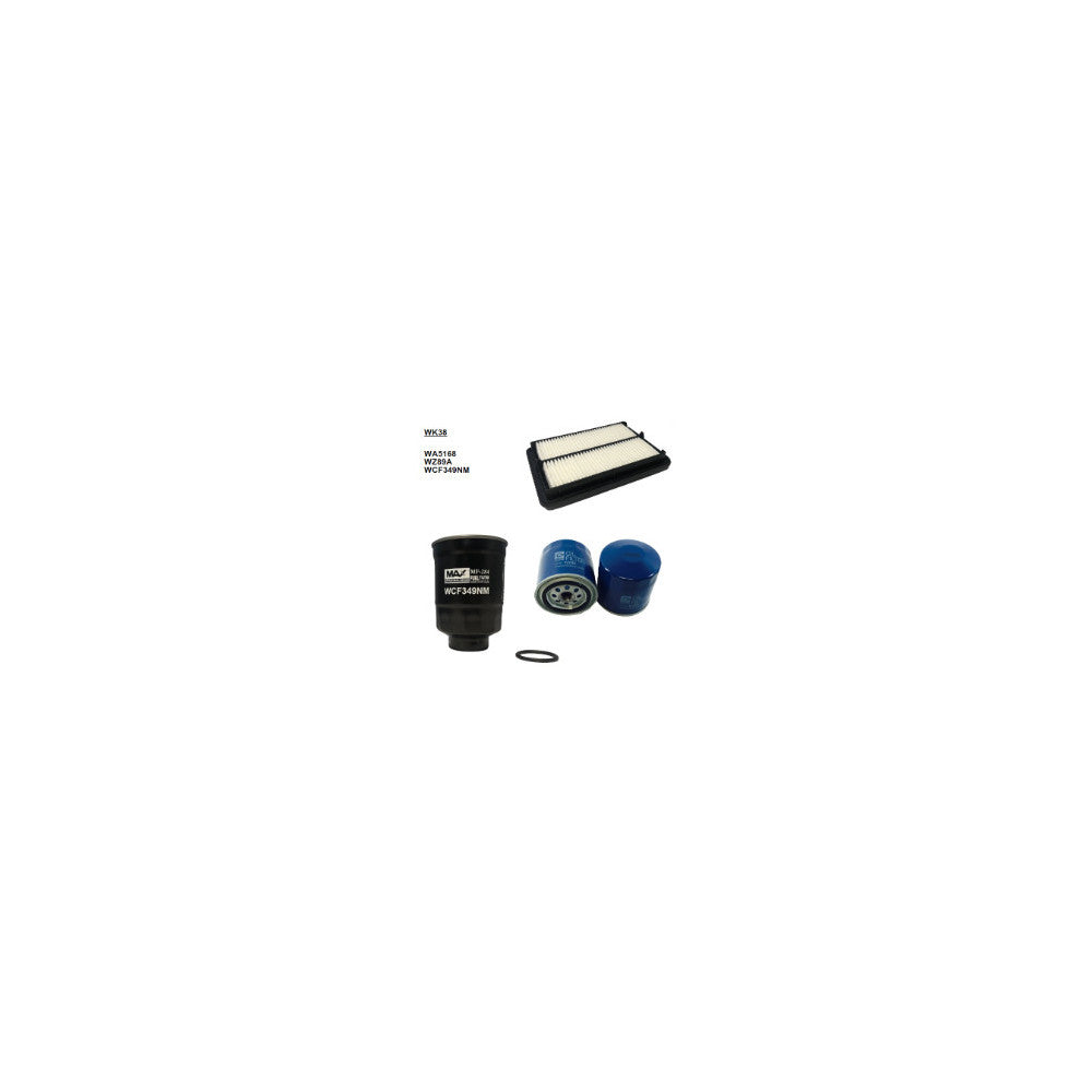 Wesfil FILTER SERVICE KIT NISSAN NAVARA FILTER SERVICE KIT NISSAN - WK38