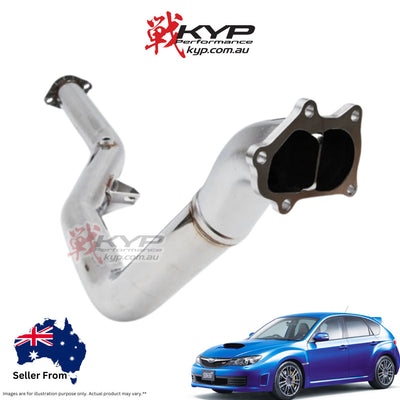 Invidia Down Pipe "Australian Spec" Catless Subaru WRX 08-14/STI 08-21/Liberty 07-09/FXT SH (5MT/6MT/4AT)