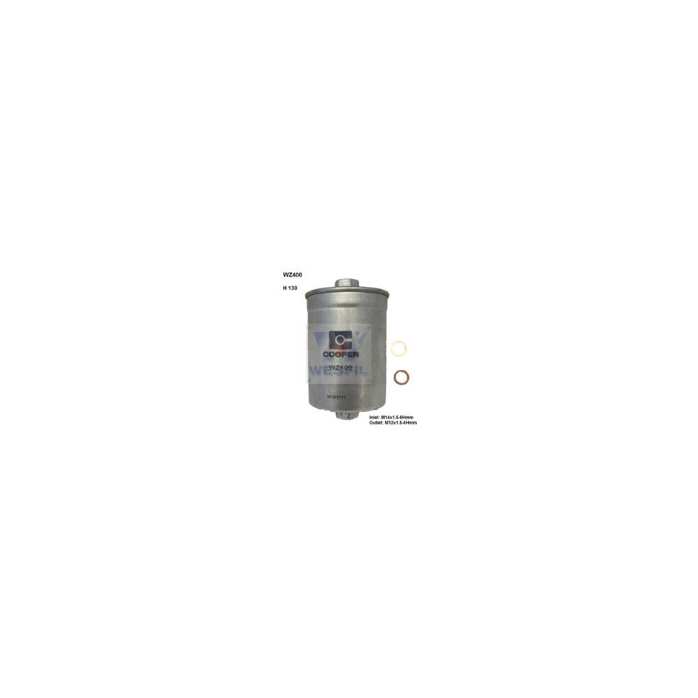 Wesfil EFI FUEL FILTER Z400 AUDI/VW/SAAB/VOLVO - WZ400