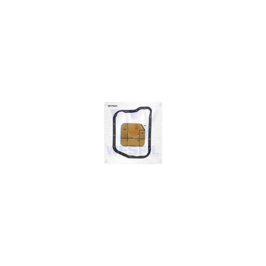Wesfil TRANSMISSION FILTER KIT RTK144/FK-1415 CHRYSLER - WCTK64