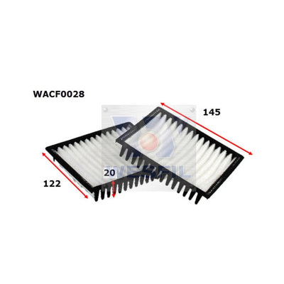 Wesfil CABIN FILTER BMWWACF0028