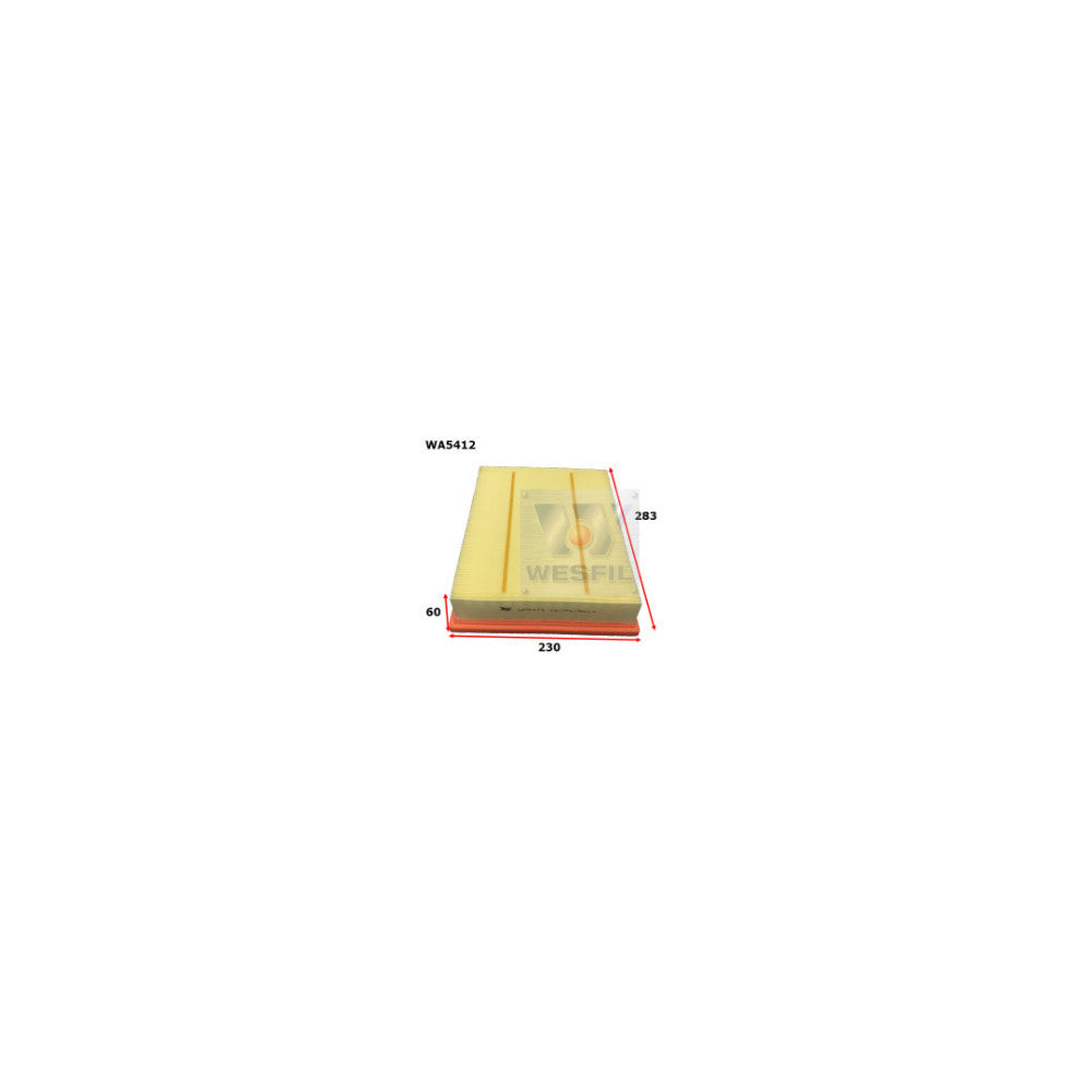 Wesfil AIR FILTER AUDI/VW - WA5412