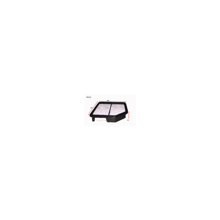 Wesfil AIR FILTER A1578 HONDA - WA5105