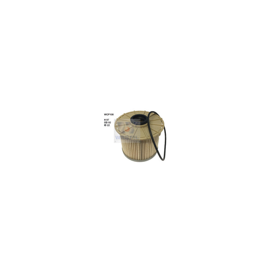 Wesfil WCF108 - DIESEL FUEL FILTER R2656P HOLDEN - WCF108
