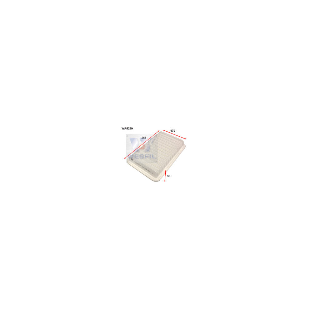Wesfil AIR FILTER A1806 SUZUKI - WA5229