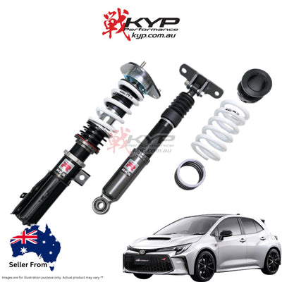 HKS HIPERMAX R SERIES COILOVERS SUSPENSION TYPE FOR TOYOTA GR COROLLA GZEA14H G16E-GTS