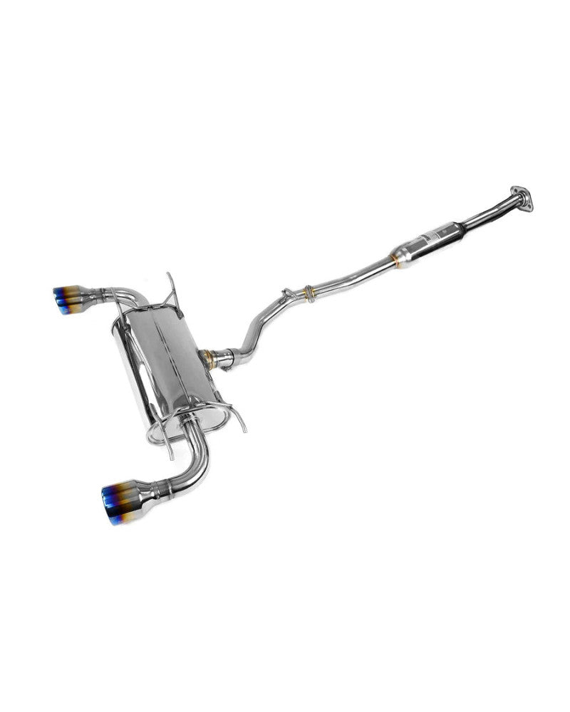 Invidia Q300 70mm Engine Back Exhaust w/PSR Unequal Headers Subaru BRZ & Toyota 86 12-21, 22+ (6MT)