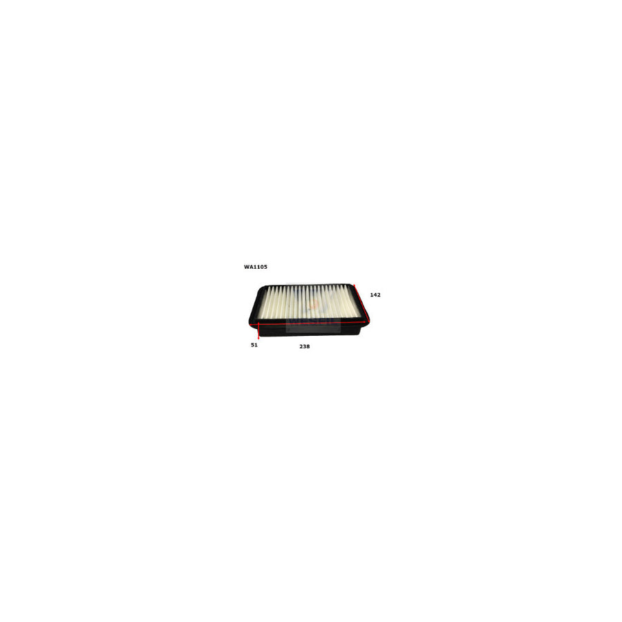 Wesfil AIR FILTER SUZUKI - WA1105