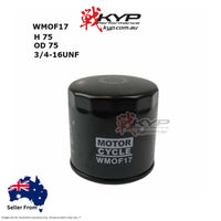 Wesfil OIL FILTER RMZ108 MOTORCYCLE BMW - WMOF17