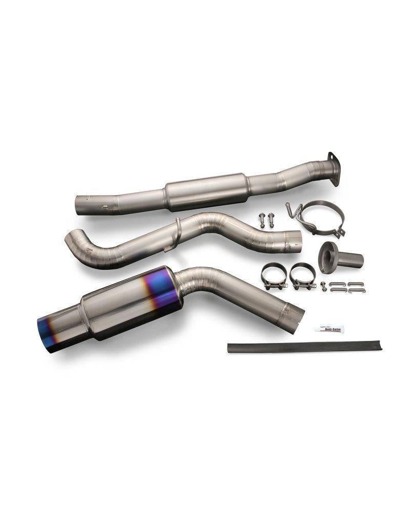 RSE FULL TITANIUM MUFFLER EXHAUST TYPE-R FOR SUBARU WRX STI GV VA JDM EJ20 EJ25 FA20DIT RB6090-SB01D