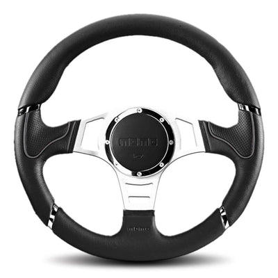 MOMO Millenium Sport Black/Grey 350mm Steering Wheel - 11106545182R