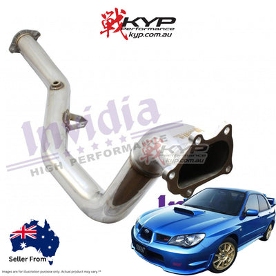 Invidia Down Pipe "Australian Spec" Catless Subaru WRX/STI GD 01-07