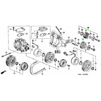 HONDA OEM IDLE PULLEY - EG6 EK4 EK9 DC2 DB8