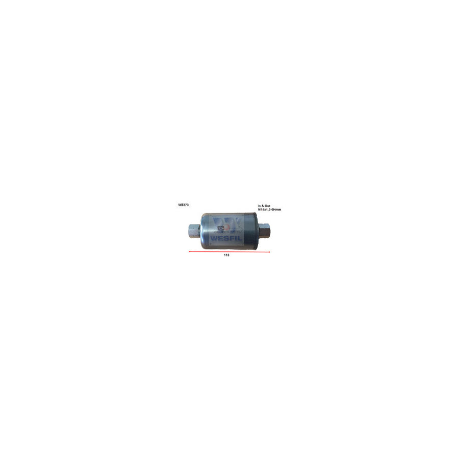 Wesfil WZ373 - EFI FUEL FILTER Z373 FORD - WZ373