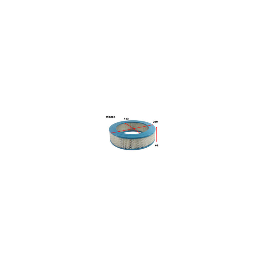 Wesfil AIR FILTER A267 MAZDA - WA267