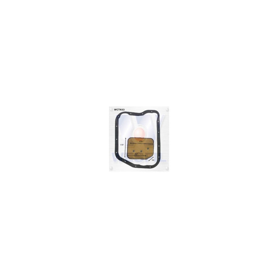 Wesfil TRANSMISSION FILTER KIT RTK137/FK-1414 CHRYSLER - WCTK63
