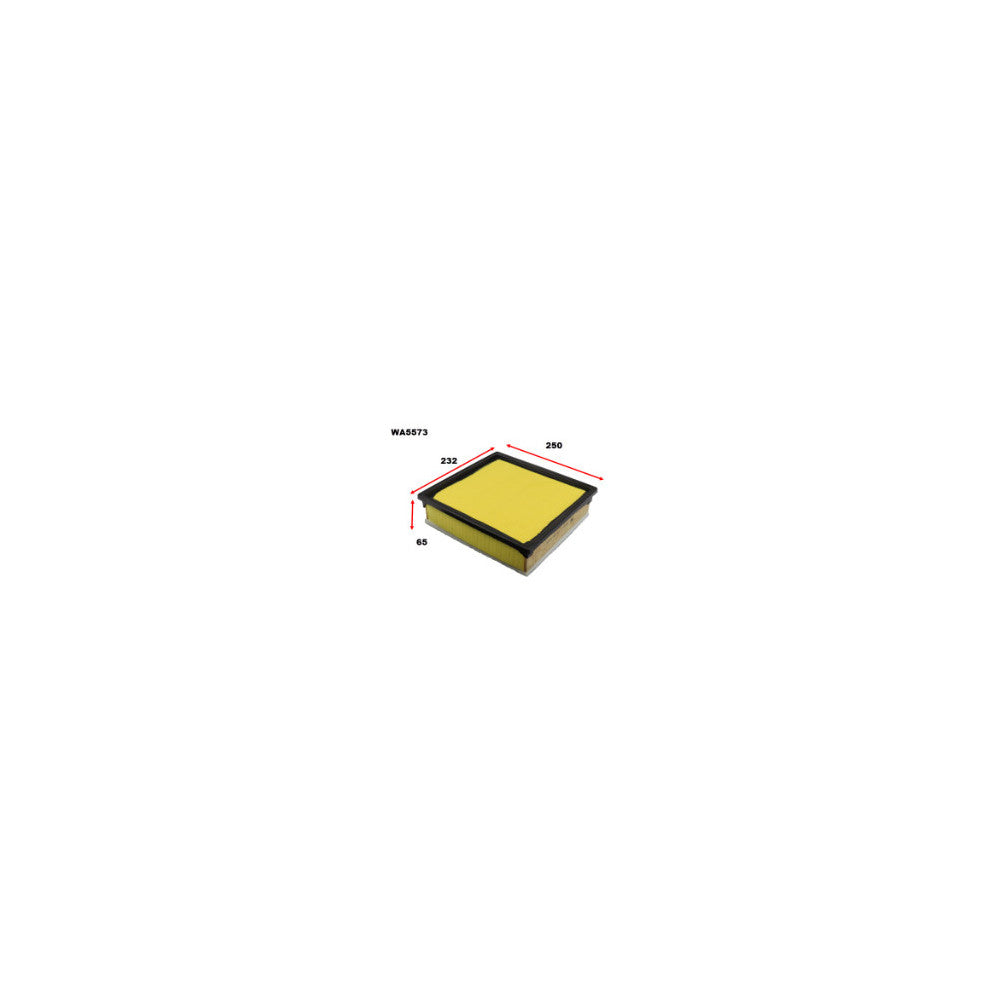 Wesfil WA5573 - AIR FILTER A2040 ISUZU/MAZDA - WA5573