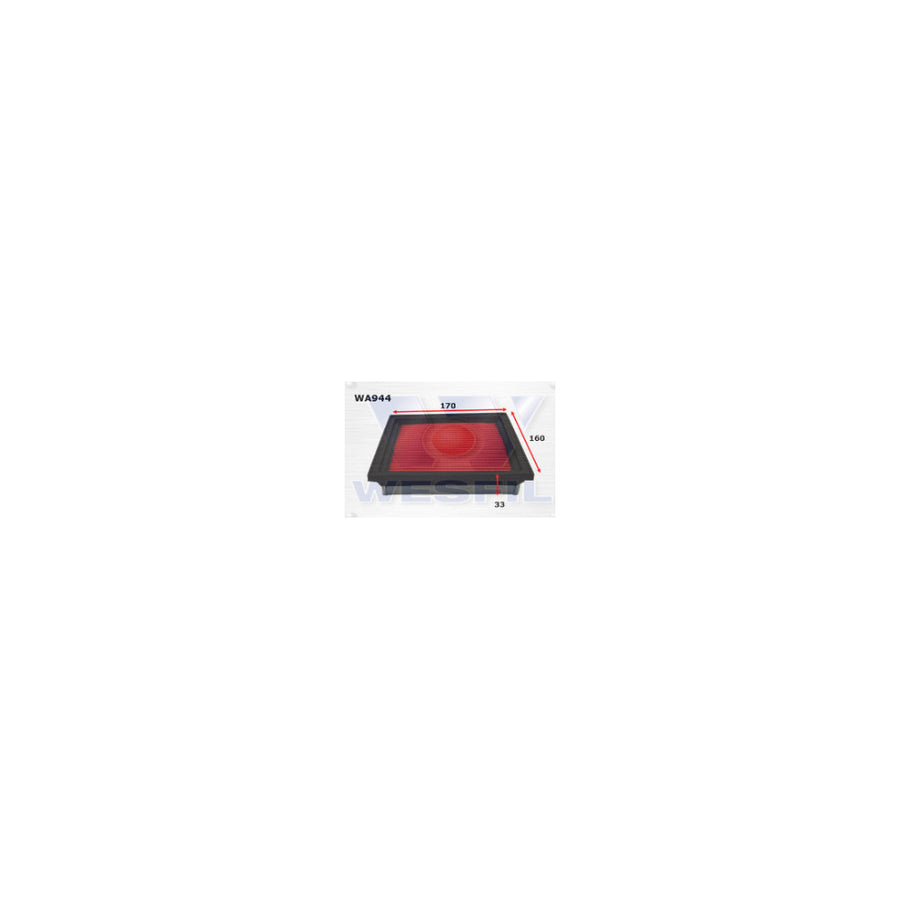 Wesfil AIR FILTER A1348 NISSAN - WA944