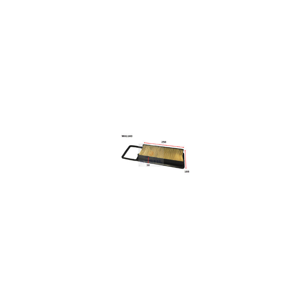Wesfil AIR FILTER A1526 HONDA - WA1163