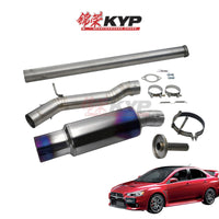RSE FULL TITANIUM MUFFLER EXHAUST FOR MITSUBISHI EVO 10 4B11 EVOLUTION LANCER RB6090-MT02A EVOX EVO X EVO10
