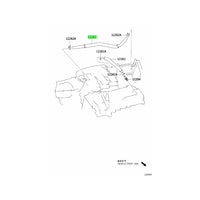 TOYOTA OEM 2GR Ventilation Hose 2 12262-31100