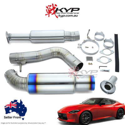RSE FULL TITANIUM MUFFLER EXHAUST TYPE-R FOR NISSAN FAIRLADY Z RZ34 VR30 RB6090-NS21C