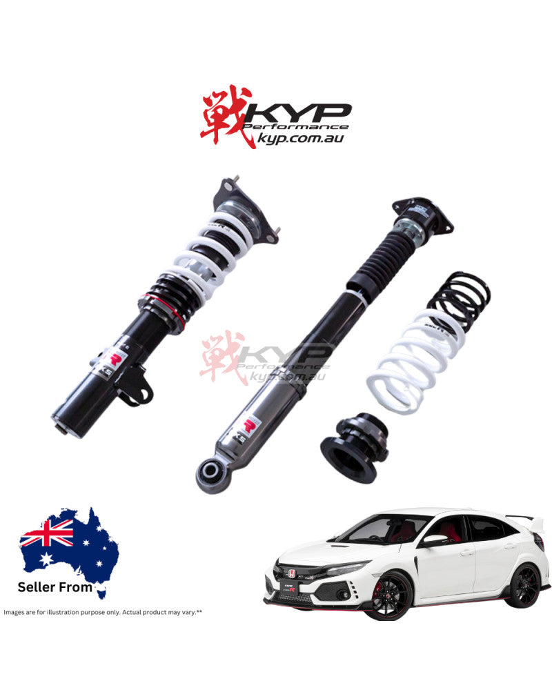 HKS HIPERMAX R SERIES COILOVERS SUSPENSION TYPE FOR HONDA CIVIC TYPE R FK8 K20C