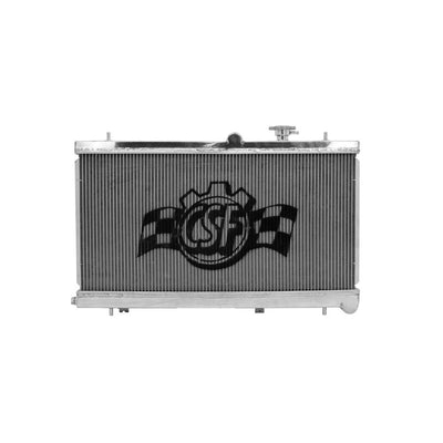 CSF Racing 2-Row 42mm Race Spec Aluminium Radiator - Mirror Finish for Subaru WRX/STI 01-07