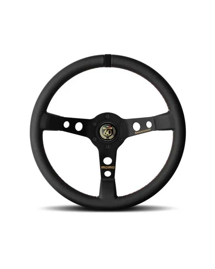 MOMO 60th Anniversario MOD 07 Limited Edition 350mm Steering Wheel - V07ANNIVBK35R