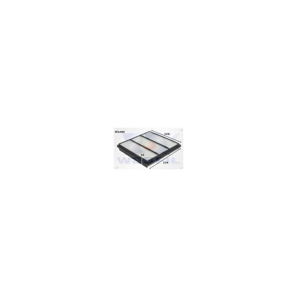 Wesfil AIR FILTER A489 MITSUBISHI - WA489