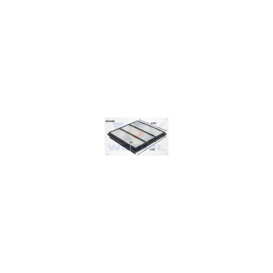 Wesfil AIR FILTER A489 MITSUBISHI - WA489