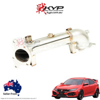 Invidia Down Pipe Catless Honda Civic Type R FK8 17-21/FL5 22+