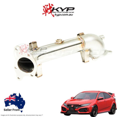 Invidia Down Pipe Catless Honda Civic Type R FK8 17-21/FL5 22+
