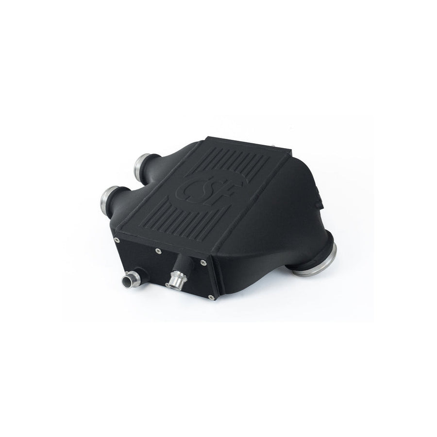 CSF Racing Race-Spec Dual-Pass Charge-Air-Cooler - Crinkle Black for BMW M3/M4 F8X