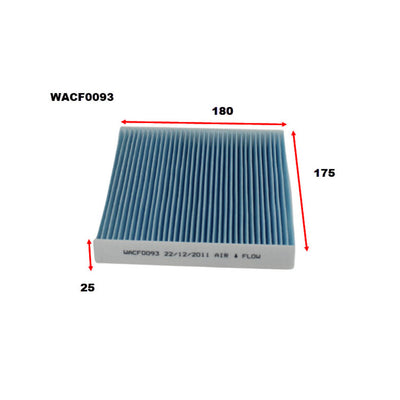 Wesfil CABIN FILTER HONDAWACF0093