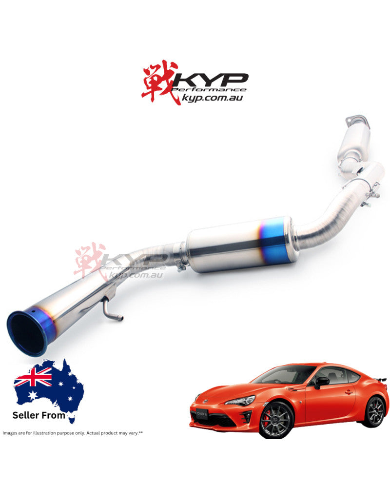 RSE FULL TITANIUM MUFFLER EXHAUST KIT TYPE-60S FOR TOYOTA 86 ZN6 SUBARU BRZ ZC6 RB6090-SB03A