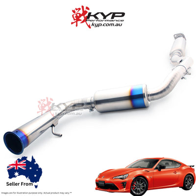 RSE FULL TITANIUM MUFFLER EXHAUST KIT TYPE-60S FOR TOYOTA 86 ZN6 SUBARU BRZ ZC6 RB6090-SB03A