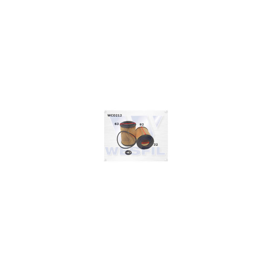 Wesfil OIL FILTER R2767P HONDA - WCO212