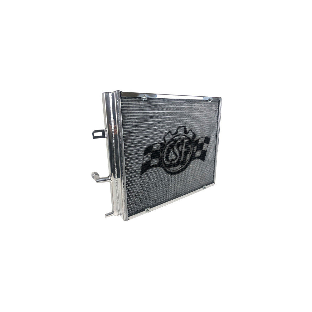 CSF Racing Front Mount Triple-Pass Heat Exchanger w/ Rock Guard - Silver for BMW B48/B58