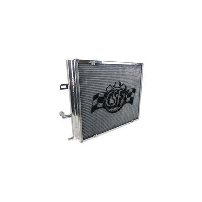 CSF Racing Front Mount Triple-Pass Heat Exchanger w/ Rock Guard - Silver for BMW B48/B58