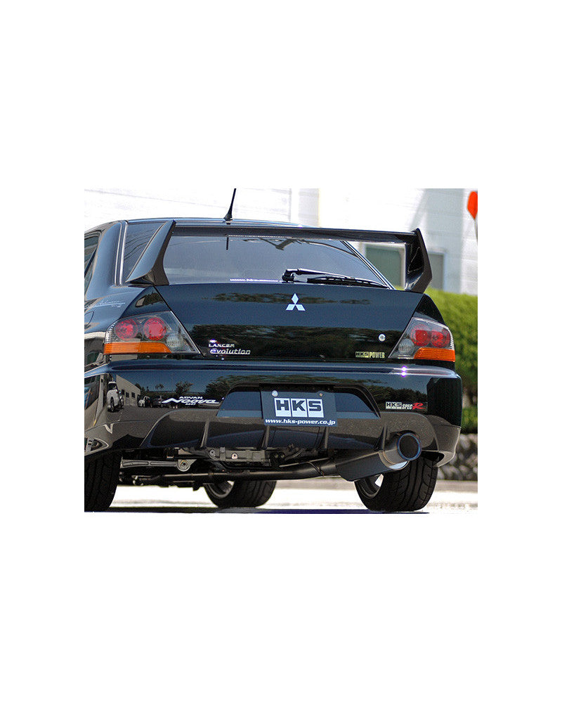 HKS HI-POWER SPEC-R EXHAUST FOR MITSUBISHI LANCER EVOLUTION CT9A EVO IX 9 GH-CT9A 4G63 MIVEC TURBO EVO9